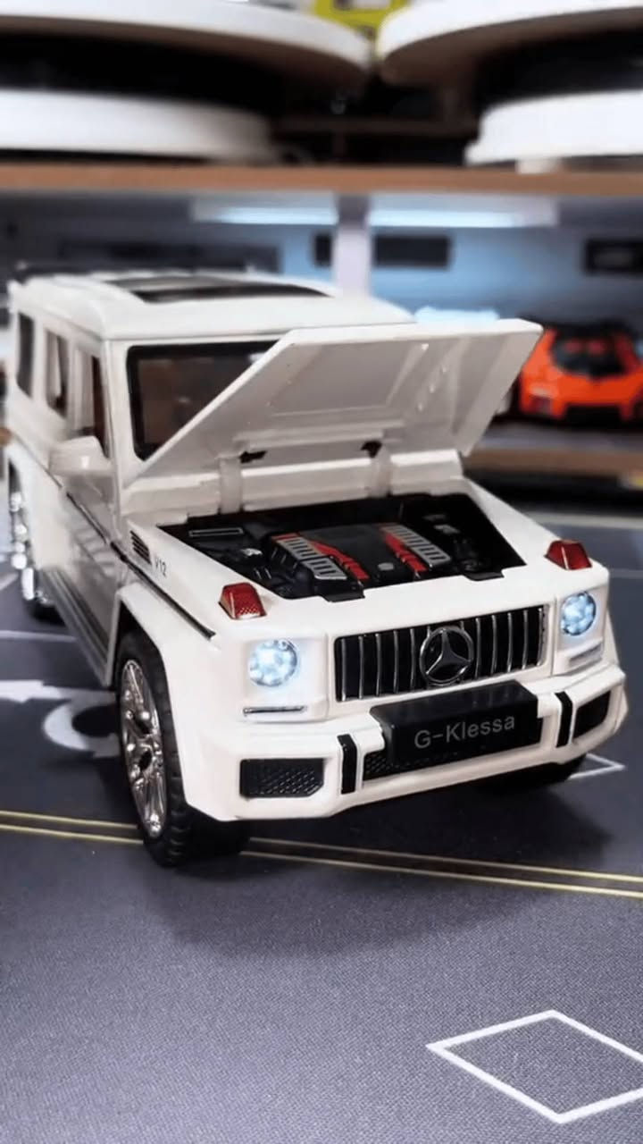 🚙 سيارة جي كلاس المعدنيـة بتفاصيل تخطف الأنظار
السعر 20للقطعة 

✨ أبواب وكبوت تُفتح + إضاءة واقعية

💪 هيكل حديد قوي يدوم طويلاً

🎁 هدية مثالية للأطفال وعشاق السيارات

🎨 متوفرة بعدة ألوان فخمة

🧠 تنمّي الخيال واللعب الإبداعي

📦 اطلبها الآن قبل نفاد الكمية

*********** واتساب 

@M313eed تليجرام
