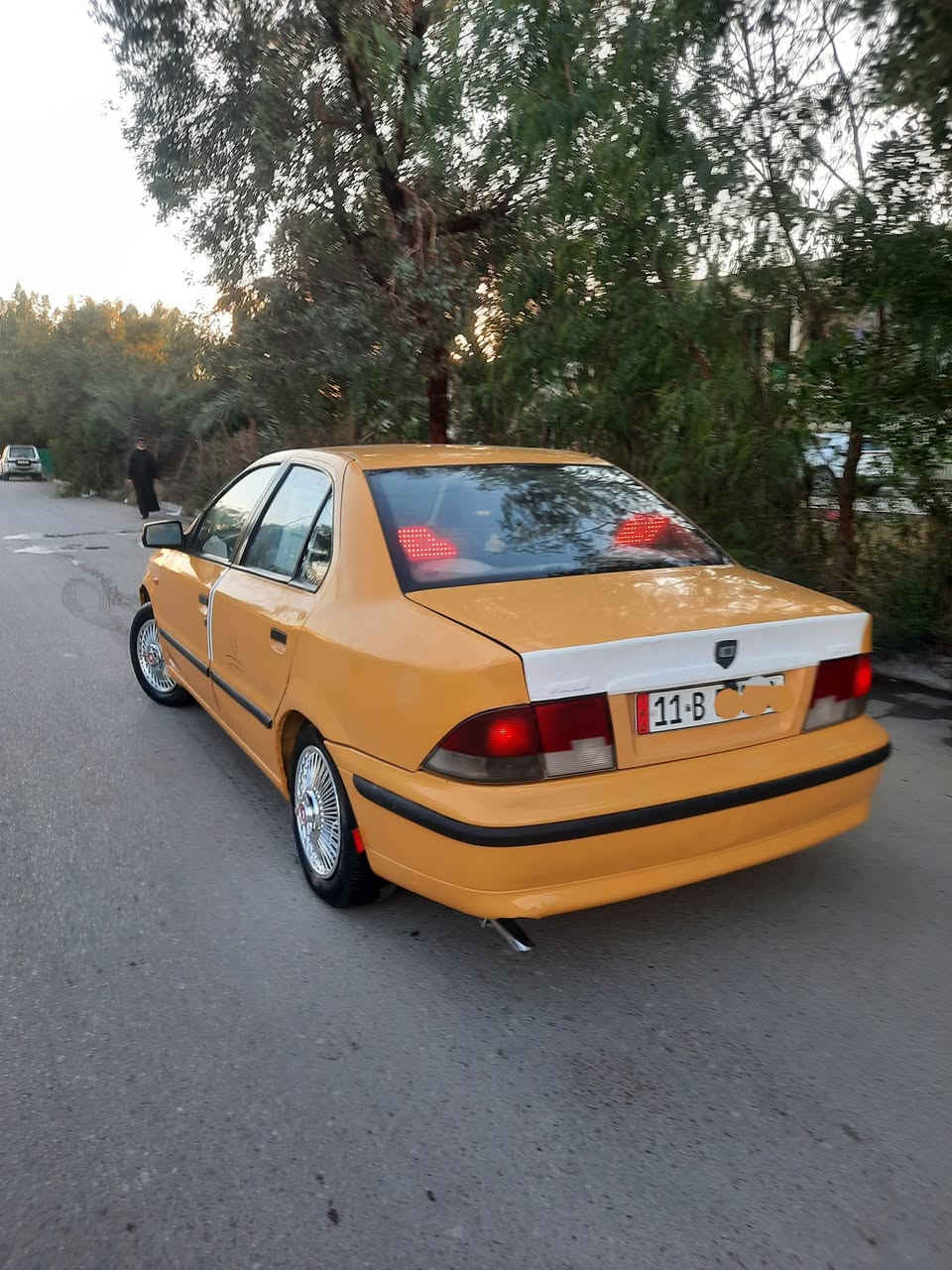 سمند للبيع موديل 2011 ناطقة رقم بغداد مشروع وطني مصغرة هيئة وغرامات سنوية ورقم وهزة جدد تحويل مباشر ثاني يوم محرك وكير مكفولات لاصرف ولا تبخير مكينة ناعمة ترايها كلش حلو صدر خلفي أمامي باتري جديد تبريد شغال شاشة كامرة تخم تاير نقشة وحدة مع السبير جدد السيارة جاهزة مابيها اي ضربه بيها رشات صبغ مكانات أثر شخوط والباقي شوف العين السعر ٣٩ مجالها جدا بسيط للشراي مكاني بغداد الاتصال على الرقم ***********
