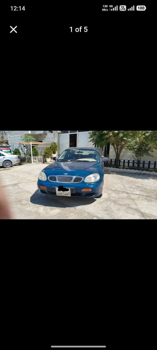 ژ.م*********** دایۆ لیکینزا مۆدێل 2001 گێر ئۆتۆماتیک مەکینە کەپسی گەورە کامل بۆیاخ لەسەر ساخی بەس چە مەلەخی دواوە لای سایەق پێوەیەتی ناو سنوقی نەگرتووە مەکینەی ئەوروپیم خستۆتە سەر 
سعری 45وەرەقەو مەجال السليمانية, العراق
