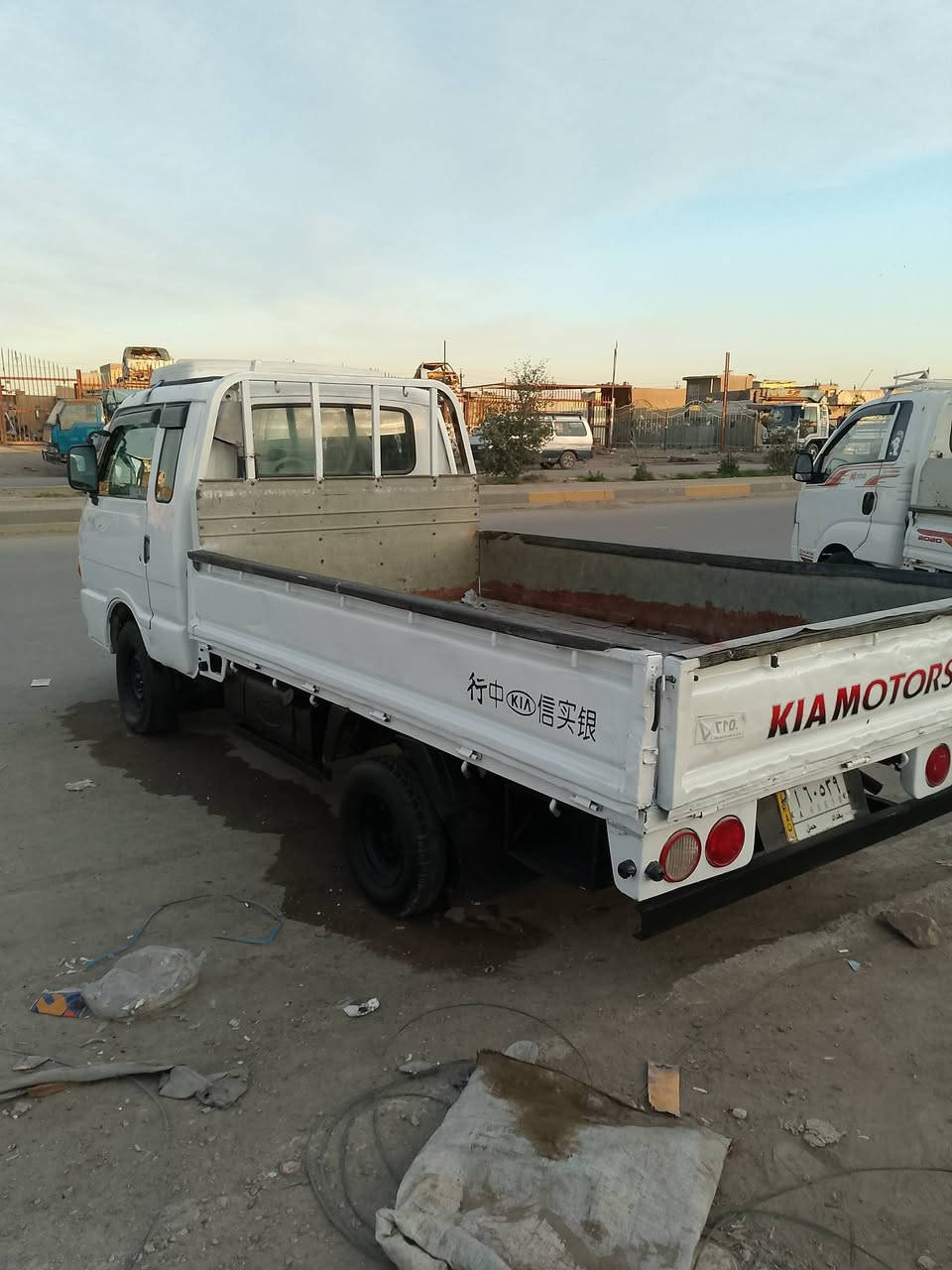 كي بنكو موديل 96 رقم بغداد الماني مشروع وطني محرك كير اكسن جديد شاصي مكفول رقم شاصي  واضح بلادي 7جنكال صدر جديد بكانه بغداد معامل باويه تخم تاير السعر 55 بيه مجال رقمي ***********
