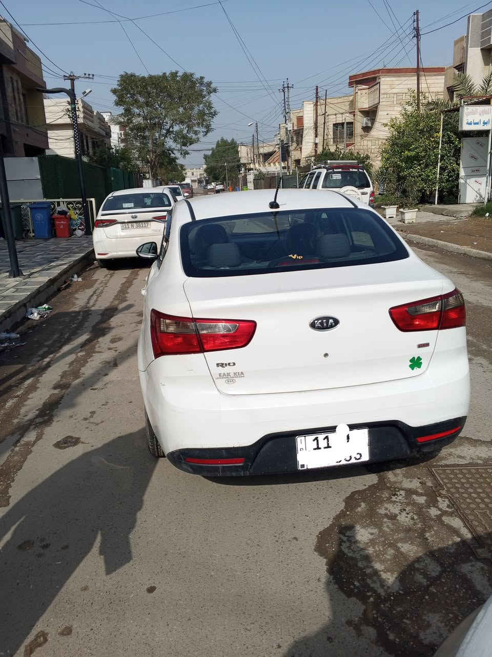كيا ريو رقم بغداد موديل 2016 وارد امريكي محرك 1600 السعر 92 وبيها مجال موبايل ***********
