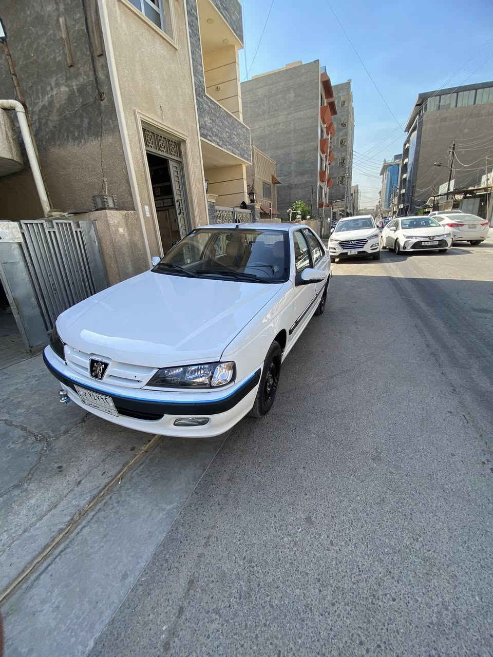 سلام عليكم بيجو بارس موديل ٢٢ مكان بغداد  بدون صبغ سعر.  75    ً  ***********
