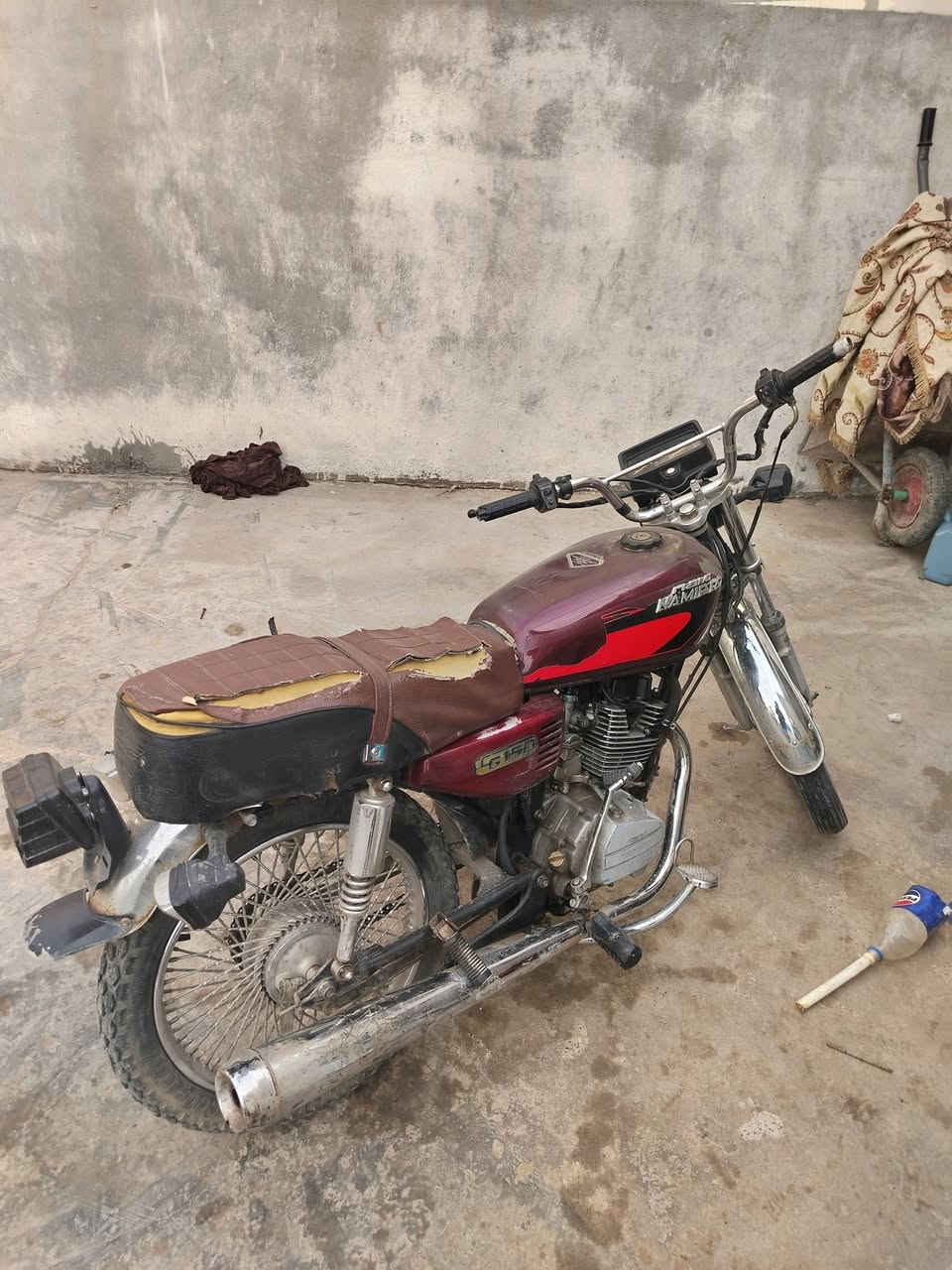 سلام عليكم
دراجة نامي برو 5كير موديل 2019
بيها اوراق
كهربائيات شغالة
الرقم ***********
سعر 230 و بيها مجال
