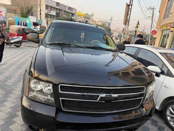 السلام عليكم تاهو موديل 2007 فول مواصفات فتحه سقف صندوق كهرباء  سياره نضيفه وحلوه كير ومكينه مكفول فول فول واحد ع واحد السعر 210  العنوان بغداد  / رقم الهاتف  ***********
