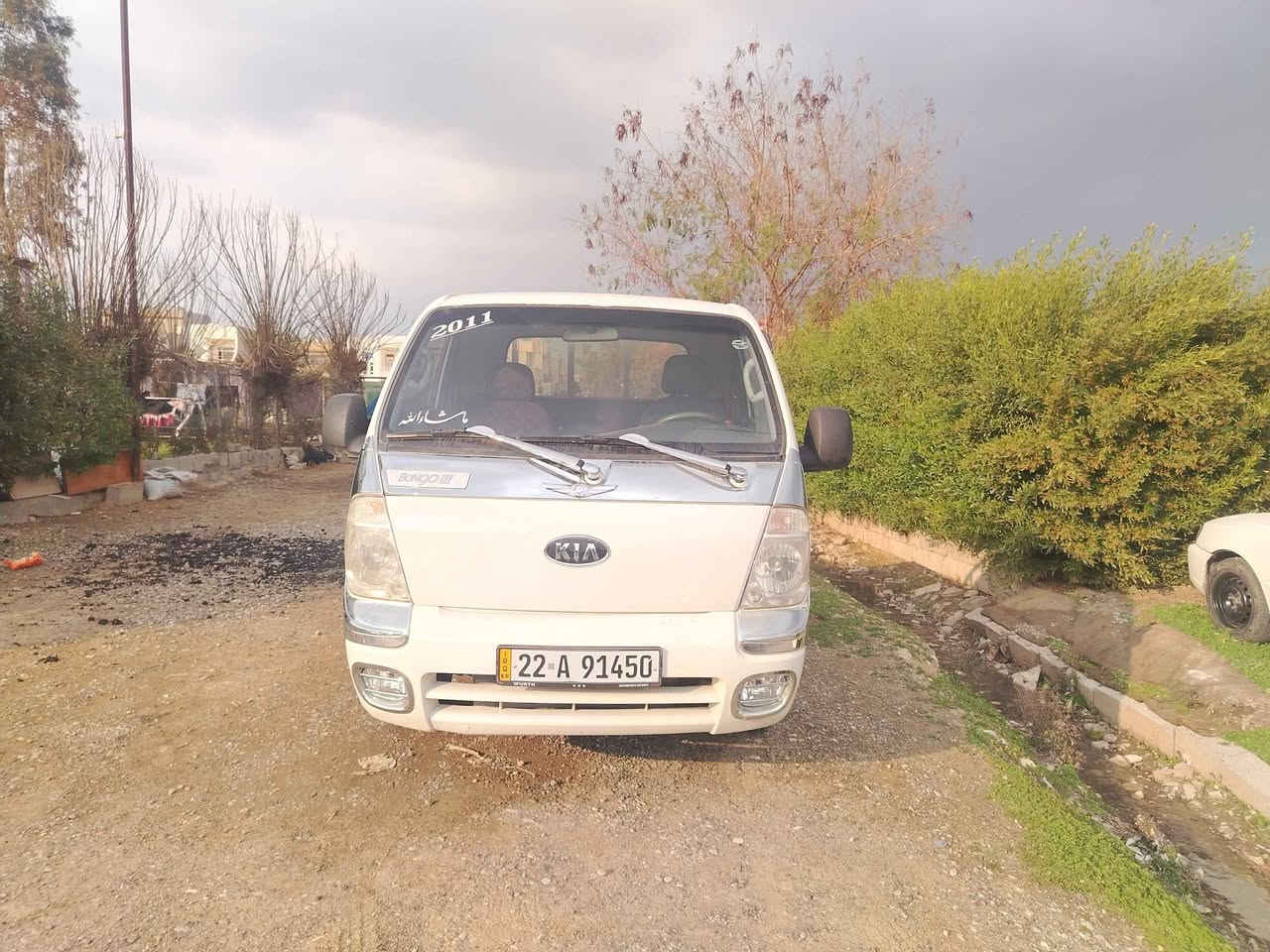 كيا ٢٧٠٠ موديل ٢٠١١ بدون صبغ فقط تعديل واحد بل باب رقم جديد سنوية منتهية كير محرك شرط شاصي شرط تحويل شرط *********** أربيل, العراق
