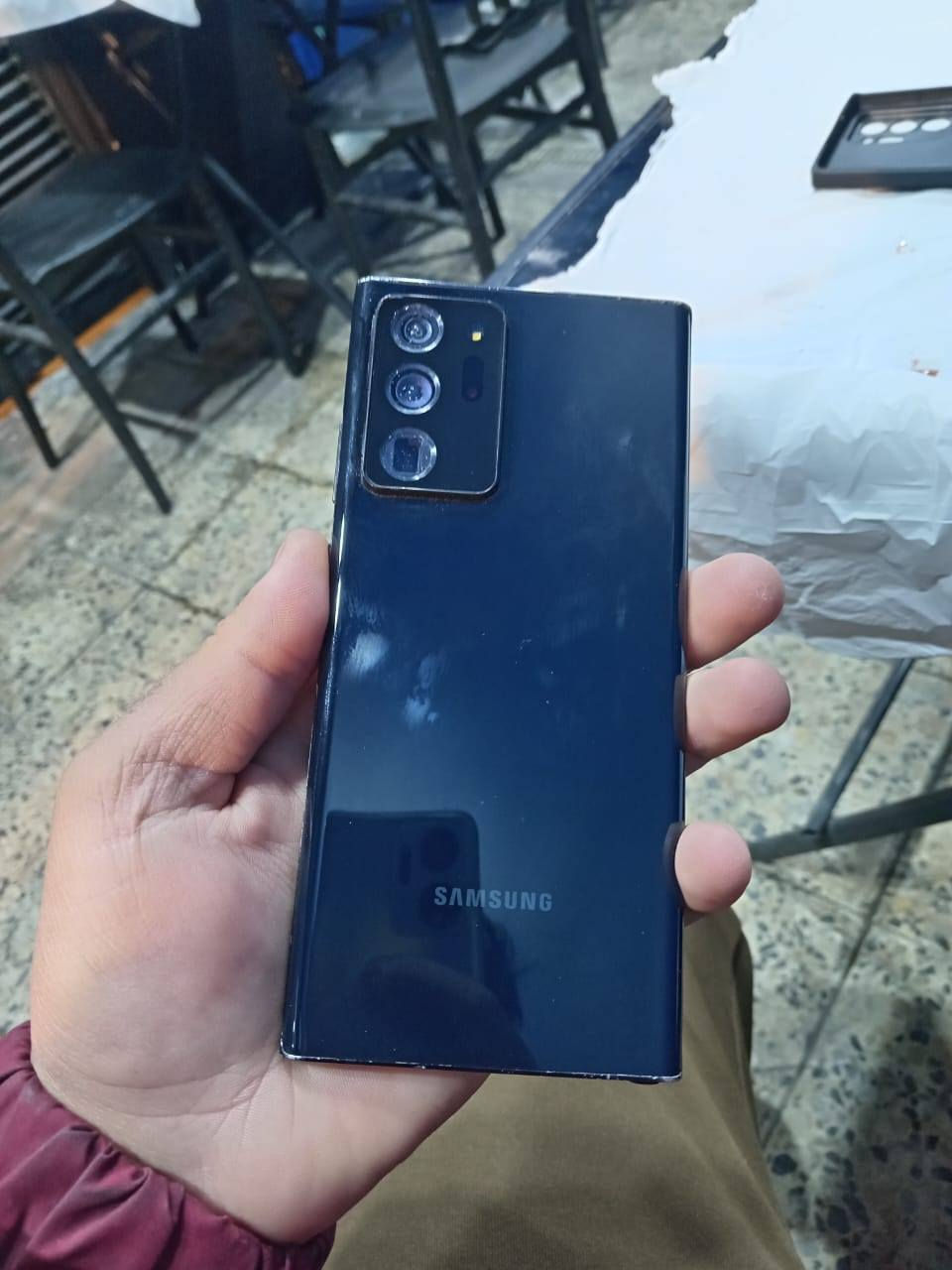 نوت ٢٠الترا شرق وصط عربي كله شغال يرادله كامرات كامرا ما تشتغل ال برنامج واتساب سناب كله طبيعي ذاكرا 256 بوبجي يخبل 90 فريم مكاني بغداد البلديات هاذ رقمي الاستفسار *********** سعر 240 وبي مجال 
ملاحظه وبل شاشه شخد لا مثر ولا مبين خطين
