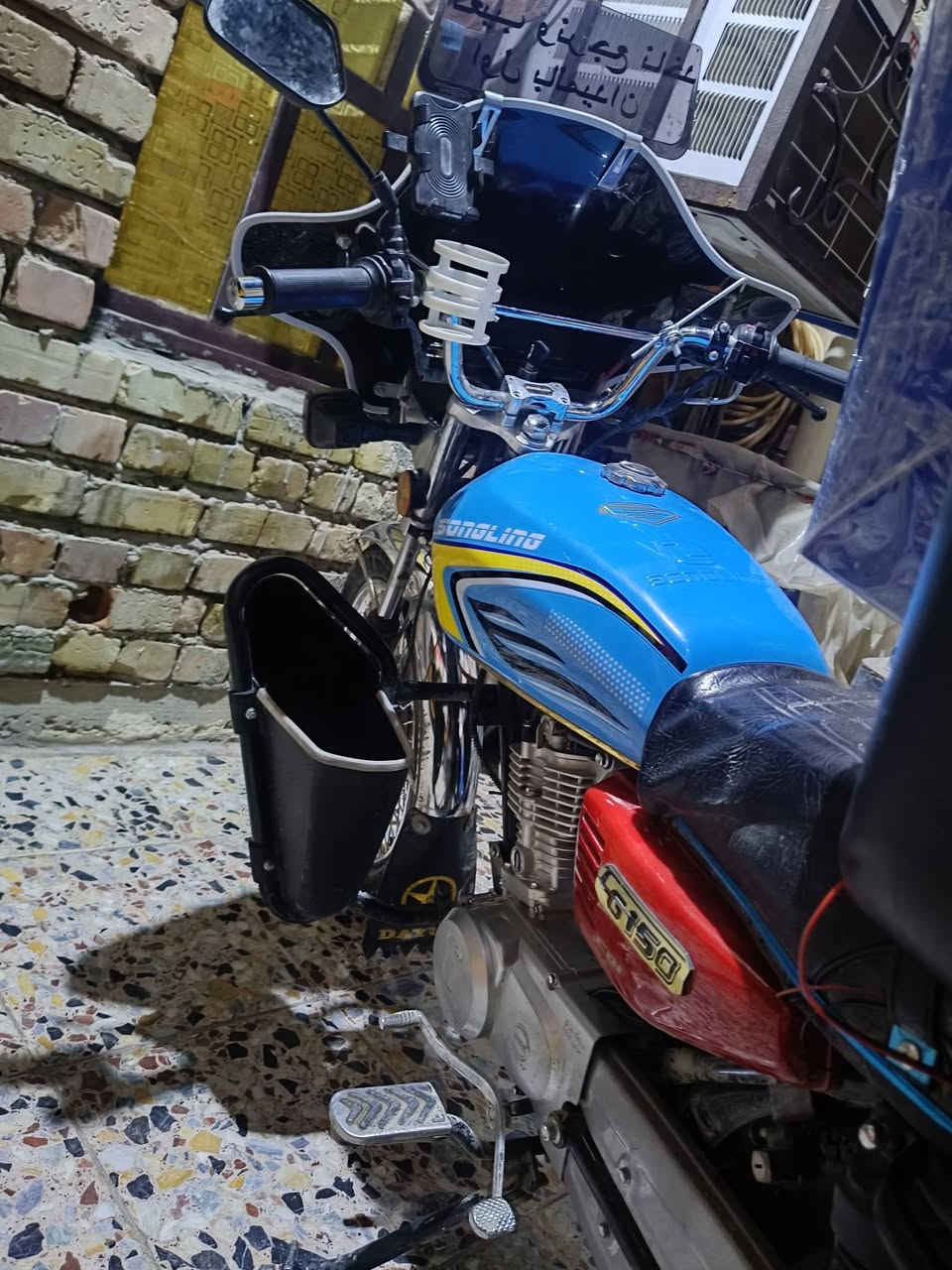 السلام عليكم دراجة سونك تايكر موديل، 2026 مكينه 125فول مواصفات مكفوله ما ماشيه هواي ابيع بدون اغراض مكاني بغداد حي النصر الاستفسار ول سعر  رقم الهاتف ***********
