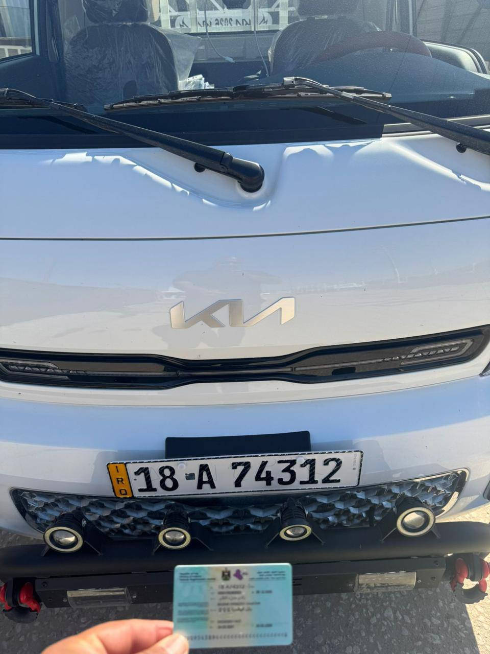 للبيع كيا حمل 2026 ماشيه 8000 موجوده حالياا بلحمزه بمعرض الخالد السياره كفاله عامه زيرو     تانكي 120لتر       -صندوق معدات- البدي يحتوي على طشت درجه أولى -سياره جاهز گبل للشارع للاستفسار ***********
