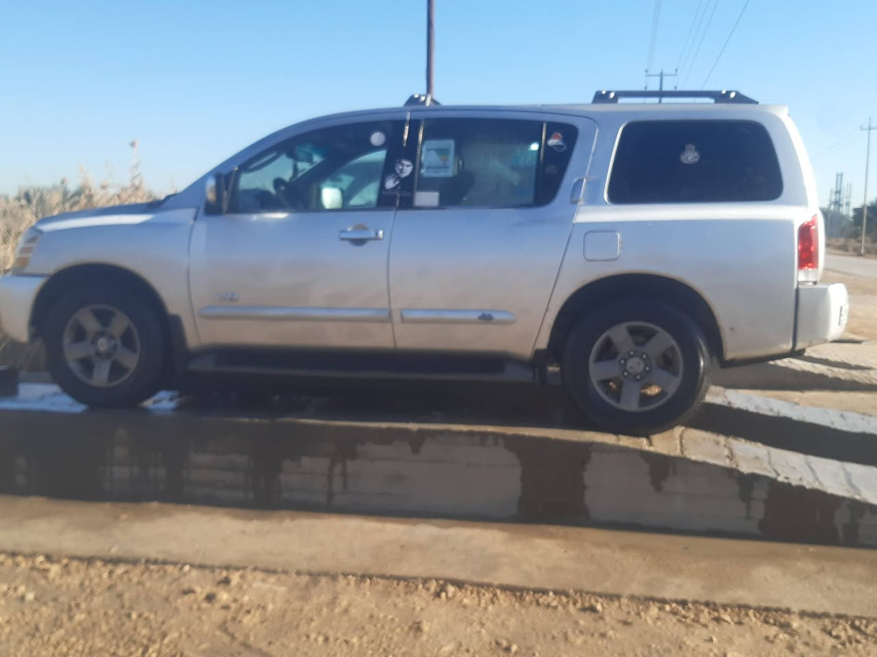 سلام عليكم نيسان نرمادة2007سيارة جديدة وحلوة جاهزة ترايك للبصرة رقم كربلاء تداورثاني يوم انكليزي السعر المطلوب100وبيهامجال***********
