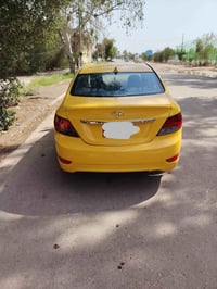 أكسنت موديل 2015مصفره هيئه وغرامات سنويه2031 الرقم07721386201وارد خليج...