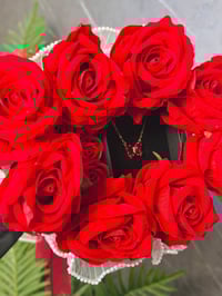 بوكي فالنتاين • ورود وفراشات • كارت معايدة