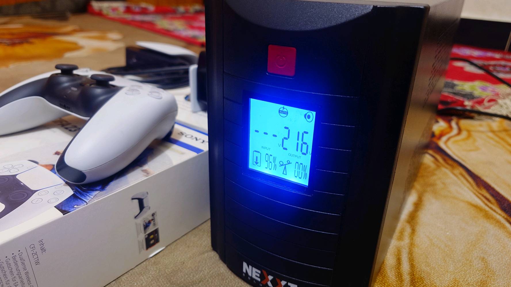 ملحقات بلي 5
يو بي اس nexxt حجم 3000 استخدام شهر السعر 85
جوستك بلي 5 اختد الجديدة شرط 75
شاحن جوستكات اصلي السعر 25
شاحن طوارء سوني 5 السعر 25
كامرا سوني 5 السعر 25 
العنوان بغداد اي استفسار عالرقم ***********