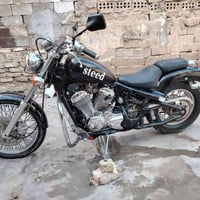 هارلي ستد 400cc جاهزه مكينه وكير فول نقص صفاحيات وترتيبات  مكاتبه فقط ...