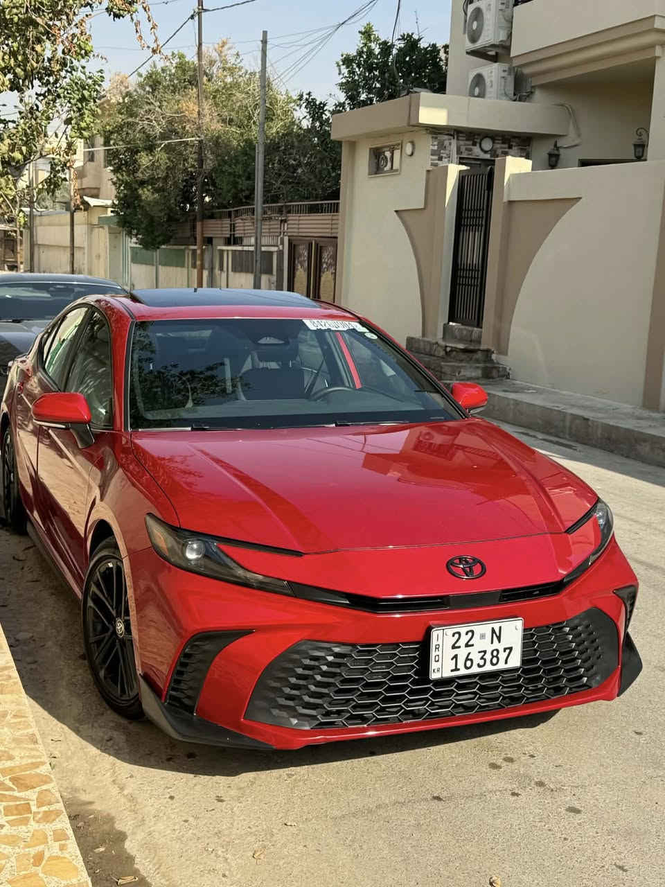 بيع مستعجل
كامري فئة se هايبرد

2025 

اللوون ماروني 

سيارة فول مواصفات 

داخل جلد اسود فتحة سقف 

سيارة جاهزة ما ناقصه اي شي 

مكاني المًوصل

السعر 25000$
بيها شويه مجال
يعني دفترين ونص

ضررها بارد 

موضح بالصوره 

ماشيه 40 الف 

للاستفسار 

***********
