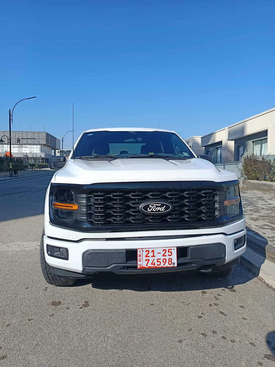 فورد F150 موديل ٢٠٢٤ مواصفات STX مواصفات معروفة شاشة كلير و فور باي فور رادار و كيج الكتروني بعد هواية محرك ٢,٧ توربوو ماشي ١٢ الف ضرر جداا بسيط شبرين علي بنيد بيهاء صبغ بدون اي صرر داخيل ارباك سليم رقم شاصي موجودة مكان سليماني ترقم شيمالي لون ابيض ثلجي مميز سعر ٣٣٥ ورقة لمزيد 
***********
***********

1FMCU0GN3RUB43576
