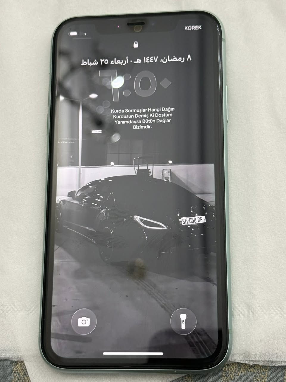 سلام عليكم
ايفون 11💚للبيع

جهاز وتر برو مافتوح نضيف

بطاريه74%

ذاكره64

السعر 230الف وبي مجال 

مكاني الفلوجه خاص مفتوح

‭٠٧٨٨ ٤٣٢ ٤١٦١‬
