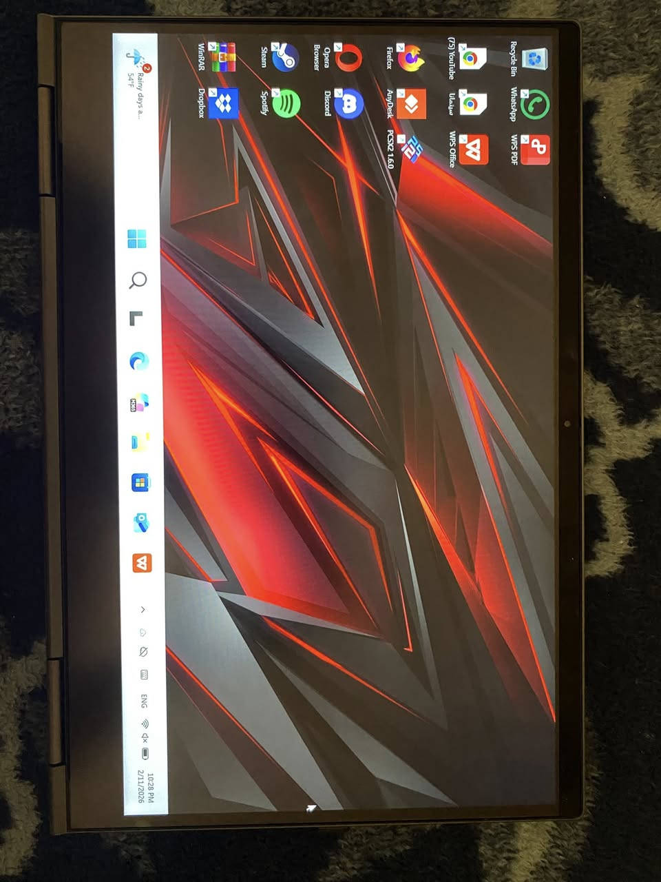 الاصدار الخاص TITANIUM+ MAGNESIUM  المودیل: Lenovo ThinkPad X1 Yoga 5 gen-
شاشة لمس متعددة النقاط 

(Laptop / Tablet / Tent / Stand)  360 تدور درجة· 

تدعم القلم للرسم والملاحظات 

القلم: قلم لمس مدمج داخل الجهاز 

المواصفات الكاملة: 

  المعالج: Intel Corei5-8265U(الجيل السابع) 

 السرعة: حتى (1.80(Turbo Bost 

16GB () :(RAM)  

 کرت الشاشة:128 Intel UHD Graphics 

 النظام: Windows11 Pro أصلي - b4bit 

 المعمارية: x64 

  اللمس: دعم لمس 10 نقل 

 الهیکل: متین وخفيف (سلسلة ThinkPad الاحترافية)

الشحن : Type C

سعره 300 الف وشرط الفحص


**إذا كنت صاحب هذا الإعلان وتريد حذفه لأي سبب، رجاءا أرسل رسالة إلى الدعم الفني**