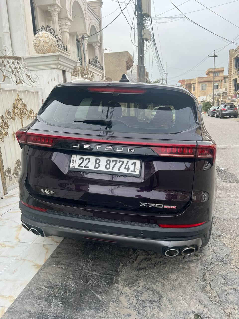 جيتور x70plus للبيع فقط
ماشية ٨٠ الف كيلو 

ضمان شركة بعده بيها 

بيها جاملغ وباب سايق صبغ بدون دواخل بدون ارباك 

مكان اربيل باسمنة تحويل وكالة حاضرين 

سعر ١٥٨ وبيها مجال 

***********
