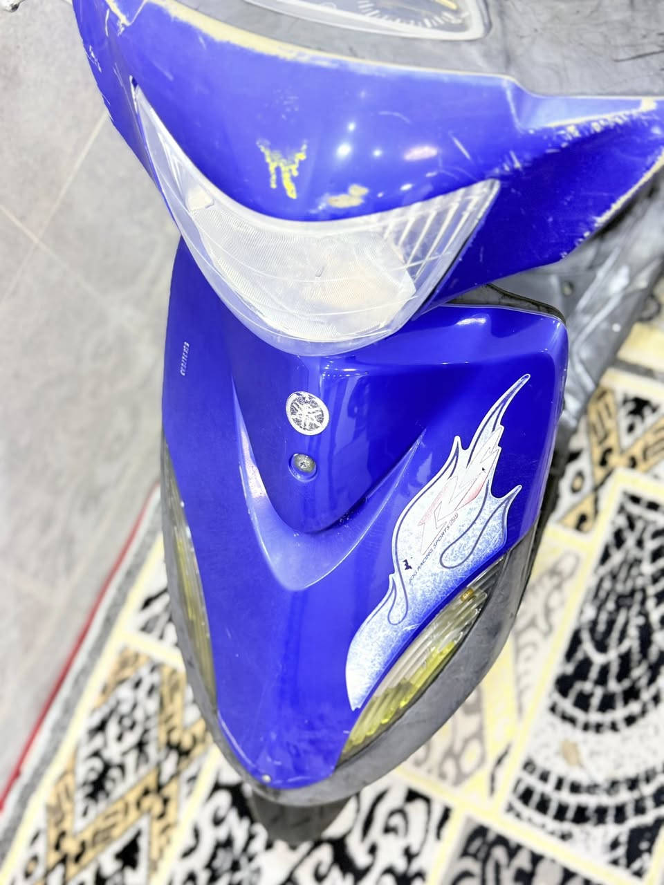 السلام عليكم للبيع للبيع

1-بوشه 49 ما مفتوحه بلاديه 

2-ختم واحد الدراجه كلها من الطول للطول 

3- الدراجه بلاديه ما عايزها برغي 

4-شلعه معدله تاكل الكاع توصل معدل 115 

5 قايش وخرز FCS

6-كهربائيات كلها شغاله 

7-موديل 2007

8-تايرات جلاتين جدد 

9-هندر سلف نكره 

10-ملاح يخبل 

11- كلجات بلاديه بس فاتحن مبدل خرز 

12 الدراجه جديده ماشيه 22 الف 

السعر 950 وبيه مجال 

العنوان طريق كربلاء نجف عمود 307 

***********. هاتف
