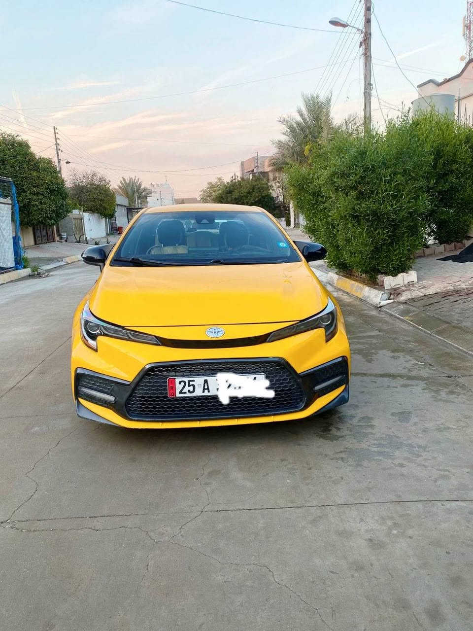 كورلا موديل 2020 se
رقم كركوك انكليزي 
شرط كير محرك اطارات جديد  
ضرر جامرلغ بونيد بدون داخل
شرط التحويل رقم موبايل(***********) متواجد ع الفيس
