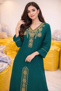 موديل رمضاني • كشمير مطرّز • ٢XL-٥XL