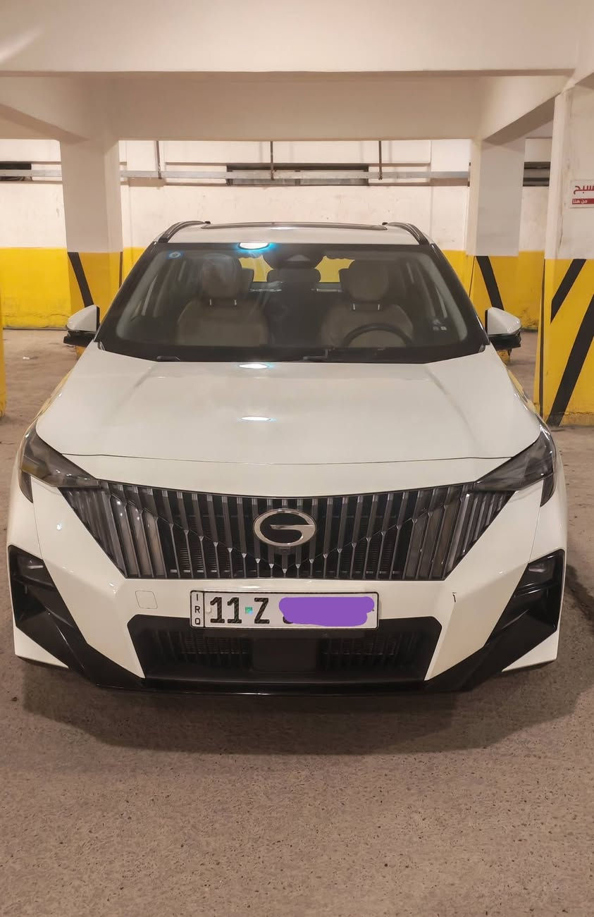 للبيع سيارة Gac GS3 Emzoom 2024 أبيض اللون
السيارة تحت ضمان الوكالة + مكفولة

ماشية 32000 km قابلة للزيادة

المواصفات
محرك 1.5 Turbo 
سلايدروف بانوراما 
مرآة جانبية شفط كهربائية + إشارات مري جانبية
كشنات جلد مكيفة وكهرباء فقط السائق 
التحكم على المنحدرات
كاميرات 360 َكاميرات امامية وخلفية وجانبية ايضا 
مستشعرات توقف + رادار
مثبت سرعة + نوافذ كهربائية
بصمة + تشغيل عن بعد 
نظام فرملة الطوارئ + 6 وسائد هوائية
مصابيح أمامية ليد + إنارة داخلية محيطية
تحذير مغادرة المسار + التحكم الألكتروني في الثبات + حساسات ضغط الإطارات 
وميزات اخرى

السعر 17000 $ وبيها مجال 
عراقي 26.000.000 عراقي بيها مجال

للاتصال 
***********
