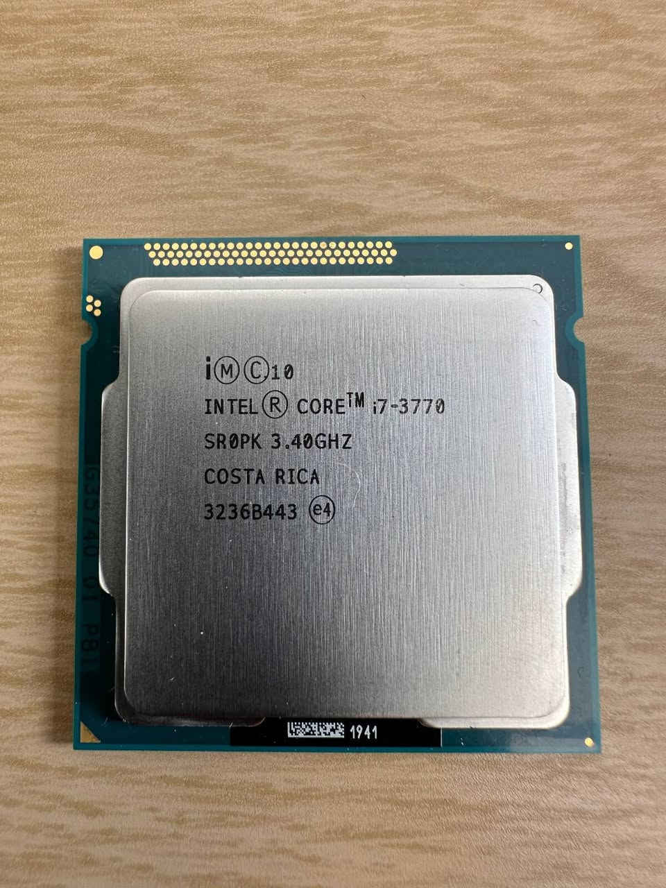 i7 3770
Motherboard hp pro 3330mt
Ram 10gb
مبرد مالمعالج

القطع كلهة شغللة وعالفحص 
سعر:60الف يوجد توصيل مجاني


**إذا كنت صاحب هذا الإعلان وتريد حذفه لأي سبب، رجاءا أرسل رسالة إلى الدعم الفني**