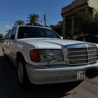 مرسيدس ٣٠٠ sel موديل ١٩٨٩  السيارة جديده جدا داخل جديد فول كهرباء الكش...