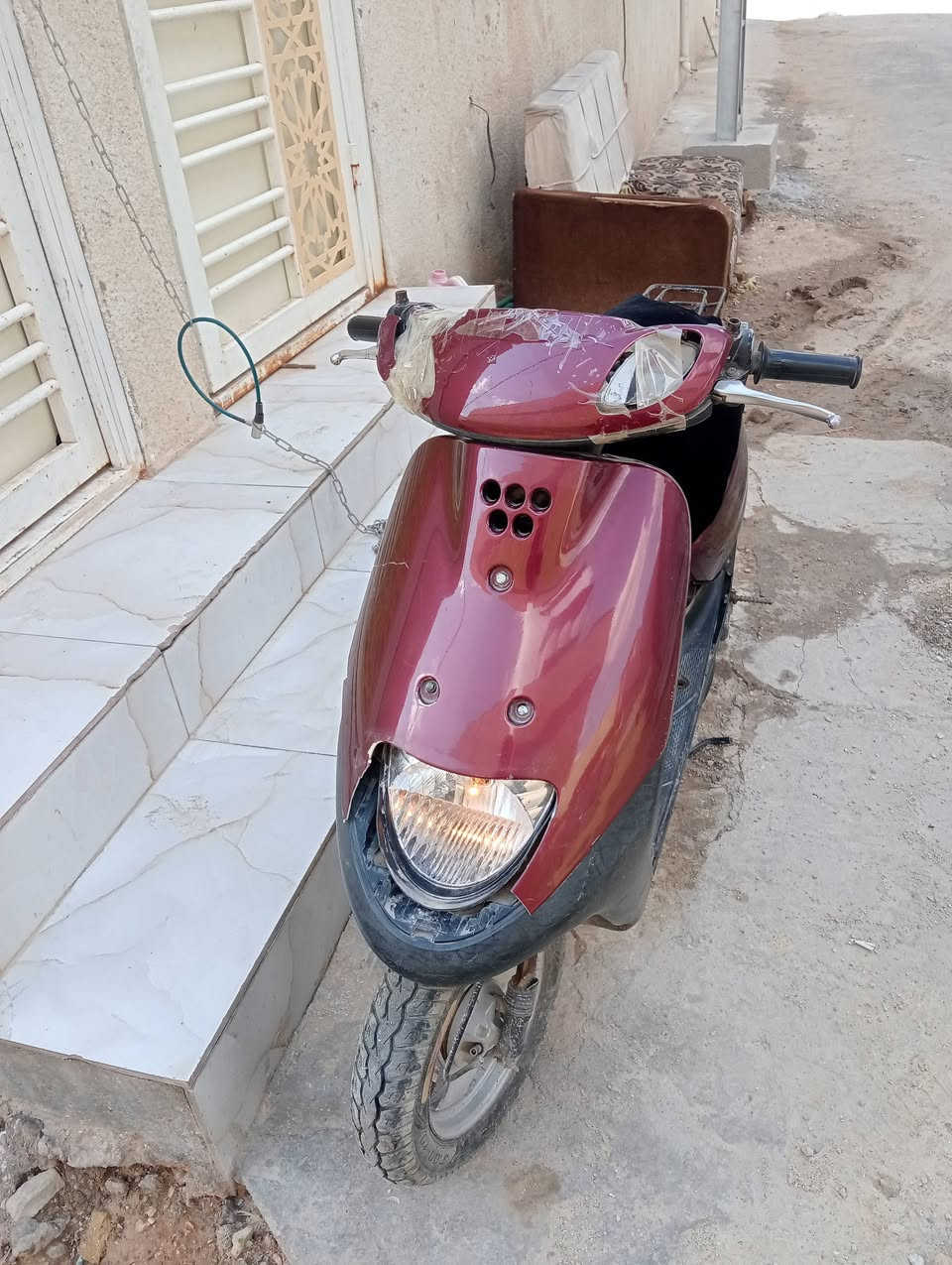 السلام عليكم دراجه منغولي هندر واحد نظيفه محرك وكير شلعه قويه صالنصه جديده كهربائيات شغاله للبيع او مراوس السعر 220 وبيها مجال بسيط العنوان كربلاء رقم الهاتف ***********
