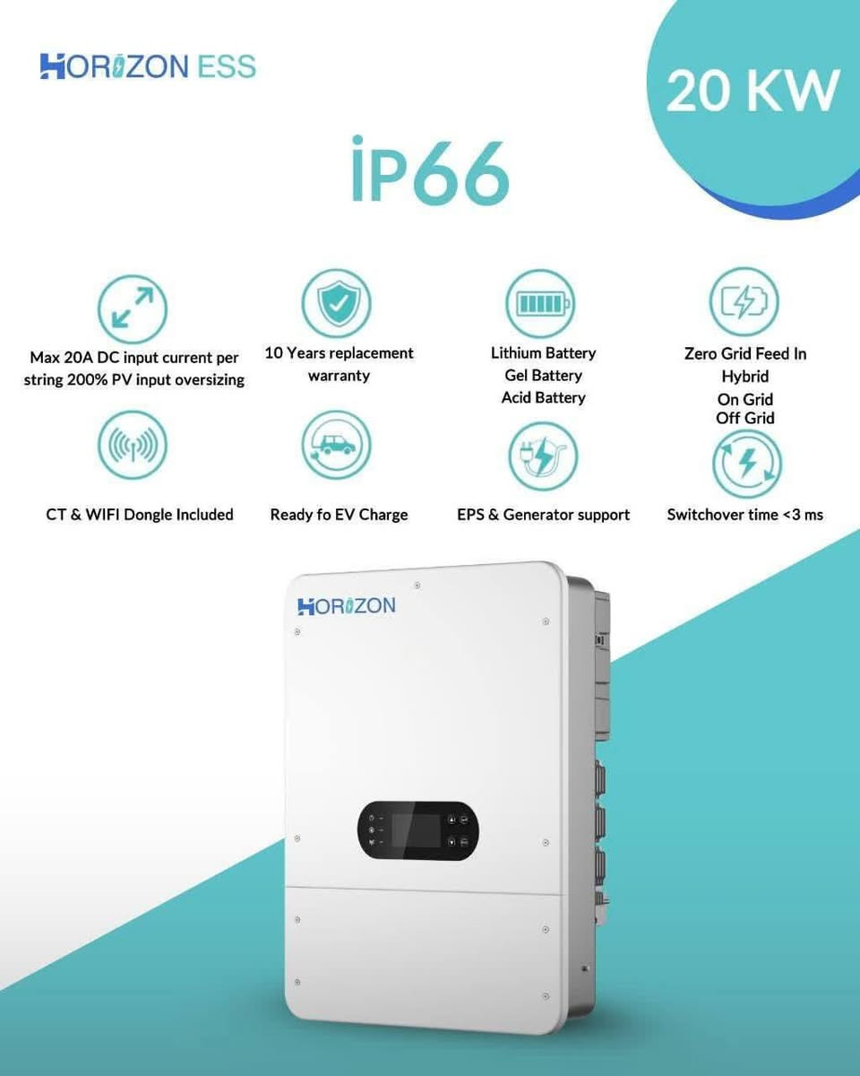 كفالة 10 سنوات
تبديل و ليست صيانة 
على مختلف قياسات الانفيرترات 
#انفيرترات هورايزون 
تواصل معنا لمعرفة تفاصيل أكثر : 
   

📱***********
https://wa.me/qr/KSIEOKI6KBQMM1 

📱***********
https://wa.me/message/NBNP72M7ASWBE1
