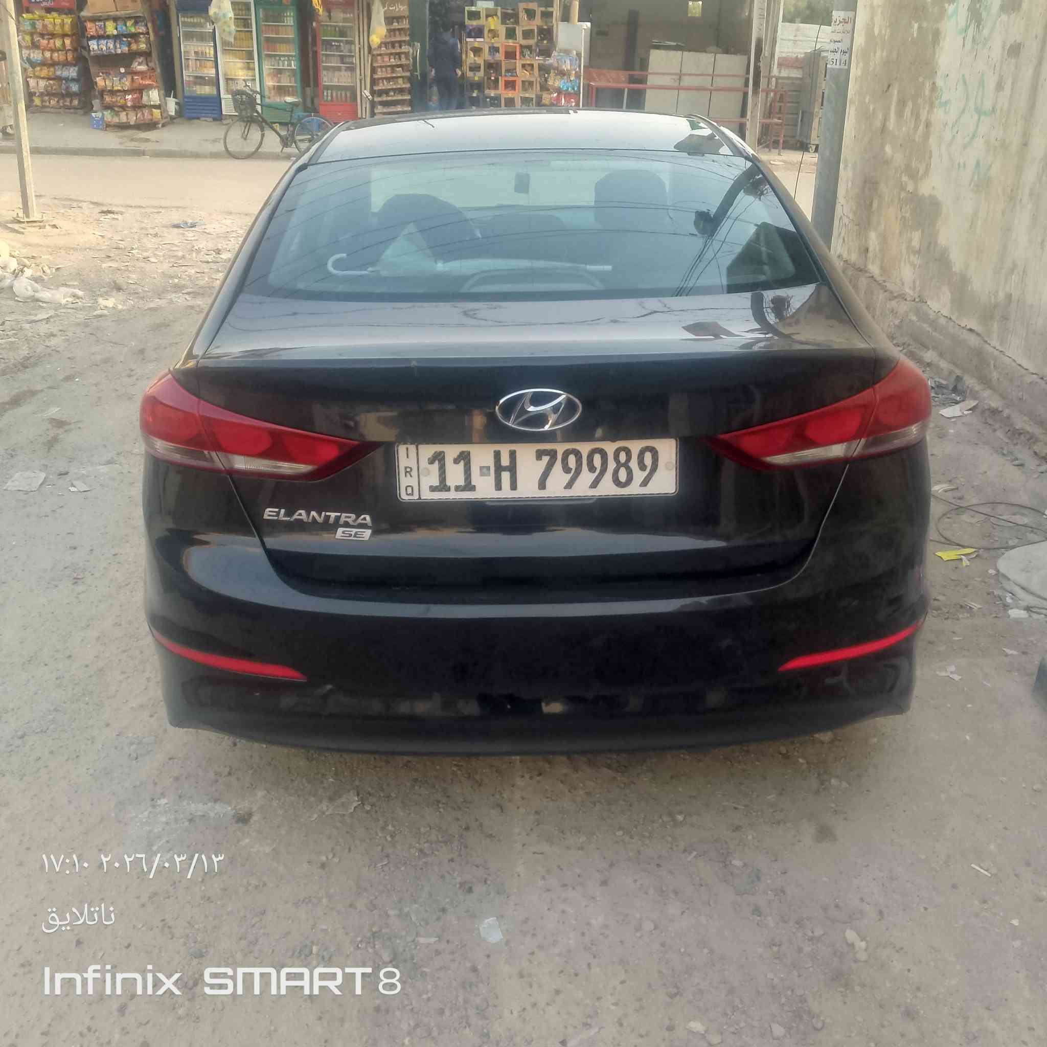 السلام عليكم....النترا ١٨ وارد جاهزة .حادث بابين جهة السائق وجاملغ امامي عكس السائق ماشية ٧١ ..الدورة السعر ١١٨ورقة ***********
