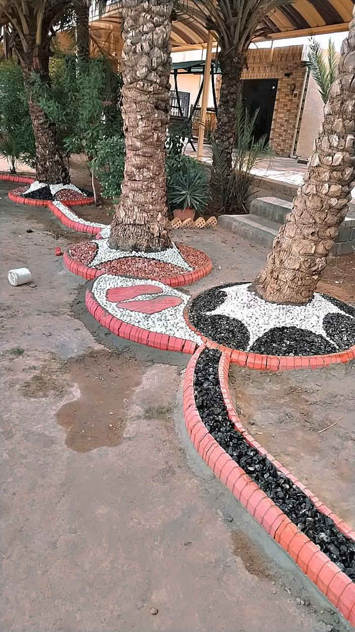 ديكورا حدائق منزلية بأنسب الاسعار كرستة وعمل ***********
