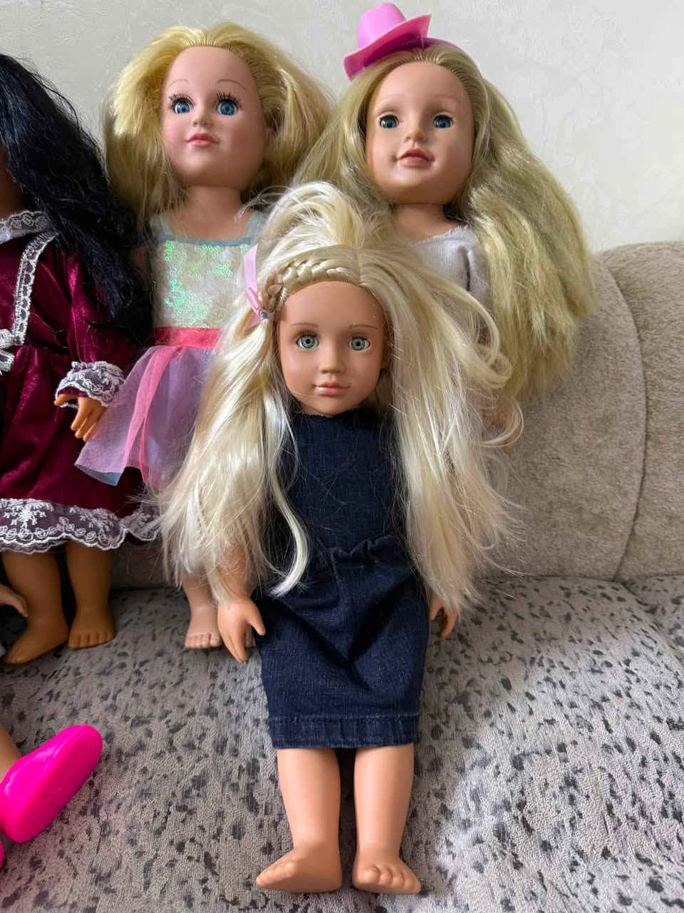 توفروو امريكيات من نصيب منوو💗💗🩵
ملاحظة: حرصاً على سلامتكم، جميع الألعاب والدمى تم تنظيفها وتعقيمها بعناية، وهي جاهزة للاستخدام مباشرة عند الاستلام 🎁  يتوفر توصيل لجميع المحافظات🚚


**إذا كنت صاحب هذا الإعلان وتريد حذفه لأي سبب، رجاءا أرسل رسالة إلى الدعم الفني**