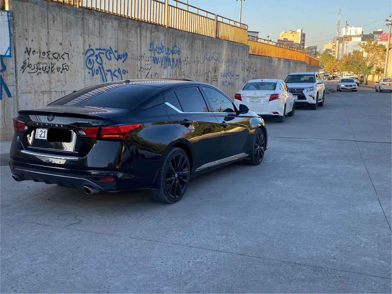 نيسان التيما موديل ٢٠٢٢ مواصةفات sr plus واتا قةبات مواسةفات  بةسمه شةغال سلايت كوشن هيتةر كوشن جلد كوشن كارةبا سوكان شةفت ئوتؤ ستوب كاميرا هةموو گياني بةشةرتي يةك مانك سةيارةكة پيش كةپسه دوو پارجةي بوياغه سةيارة خةلةو شت هيج هيجي نييه سةنةوي و شتي نوييه گير مةكينة بةشةرتي ١٠ فيتةر مالي دوسته لةسليمانيم 
*********** السليمانية, العراق
