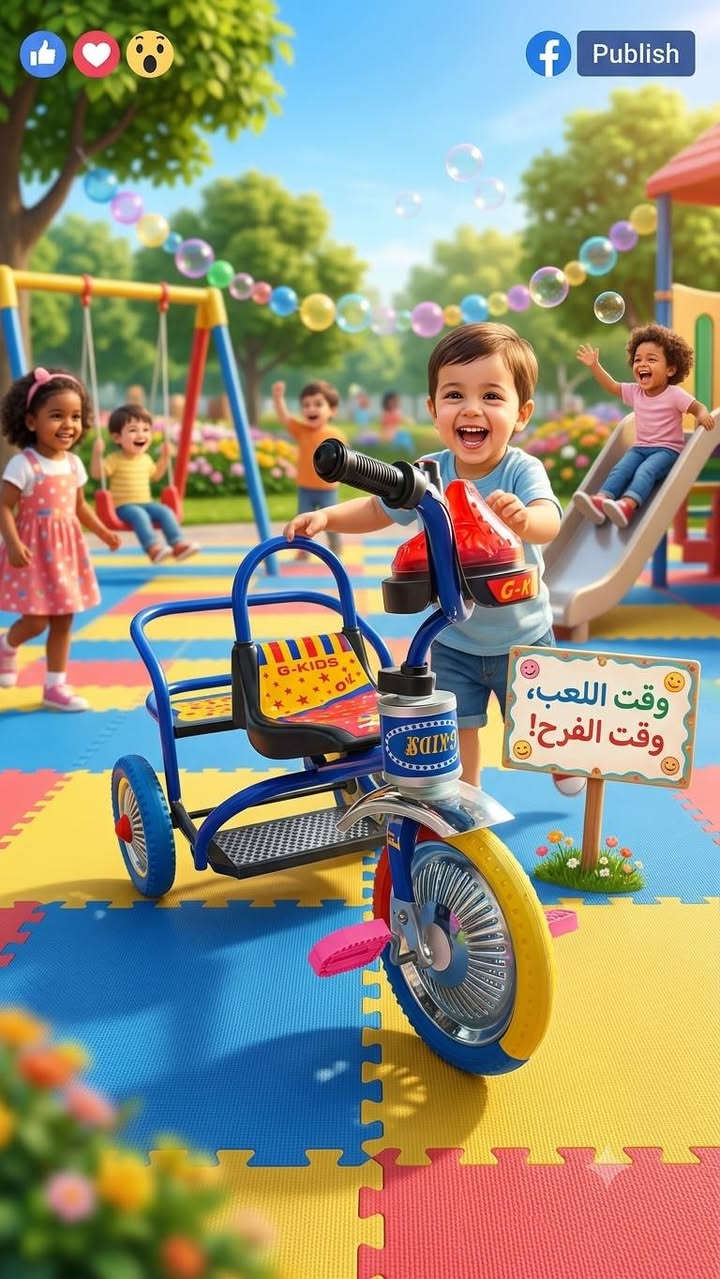 السلام عليكم زبائن مول كاسر الاسعار  تبحث عن هدية مميزة تسعد بها قلب طفلك وتملأ يومه بنشاط ومرح؟ 🥰✨
وفرنا لكم تشكيلة رائعة من ألعاب الأطفال (سكوترات، دراجات، ومشايات) بألوان مبهجة وتصاميم آمنة تضمن لهم أجمل أوقات المغامرة واللعب، سواء داخل البيت أو في الحديقة 🌸 طفلك يستحق الفرحة عنوانا الشورة القصبة بالقرب من مدخل الشورة وحياكم الله


**إذا كنت صاحب هذا الإعلان وتريد حذفه لأي سبب، رجاءا أرسل رسالة إلى الدعم الفني**