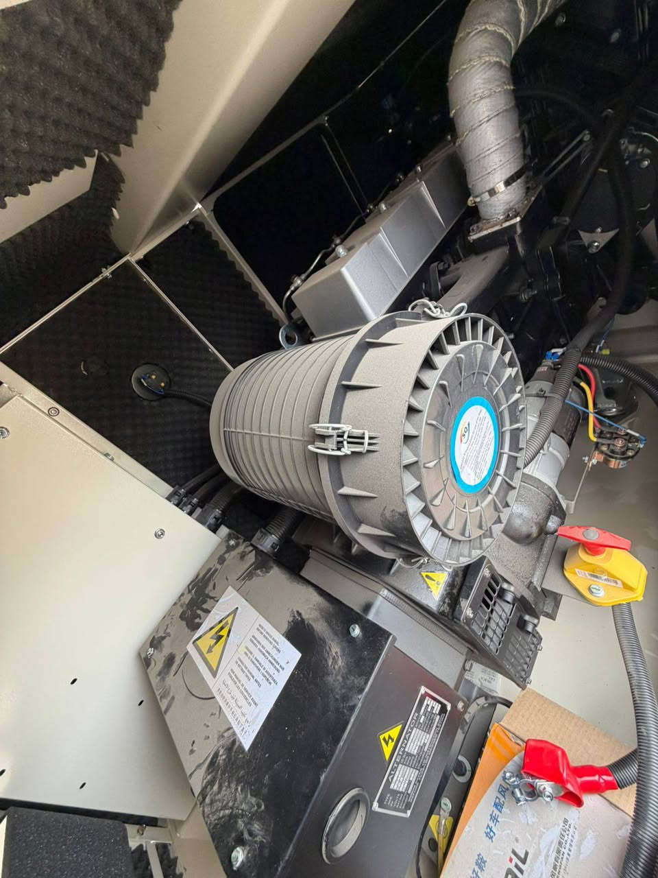 🔷نوع المحرك:  ISUZU
🔷القدره:28KVA
🔷المحرك:4 بستم
🔷عدد ساعات التشغيل:0ساعة⏰
🔷نوع الملف:ستام فورد انكليزي نحاس100%🇬🇧
🔷كاتم
🔷مع سسستم بروتكشن كامل للحمايه ونظام اوتو Ato
🔷مع خزان وقود 150 لتر
🔷لمعرفة السعر ضع الرقم 71 داخل منشور البيج او الاتصال:-
🔷☎️رقم الهاتف:***********
🔷العنوان:بابل
🔷يوجد توصيل لجميع محافظات العراق 🇮🇶 🚛🚚
