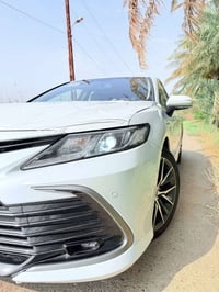 كامري خليجي 2023 GLE الضرر قطعتين خلفية جاملغ خلفي عكس السائق ونصف قبق...