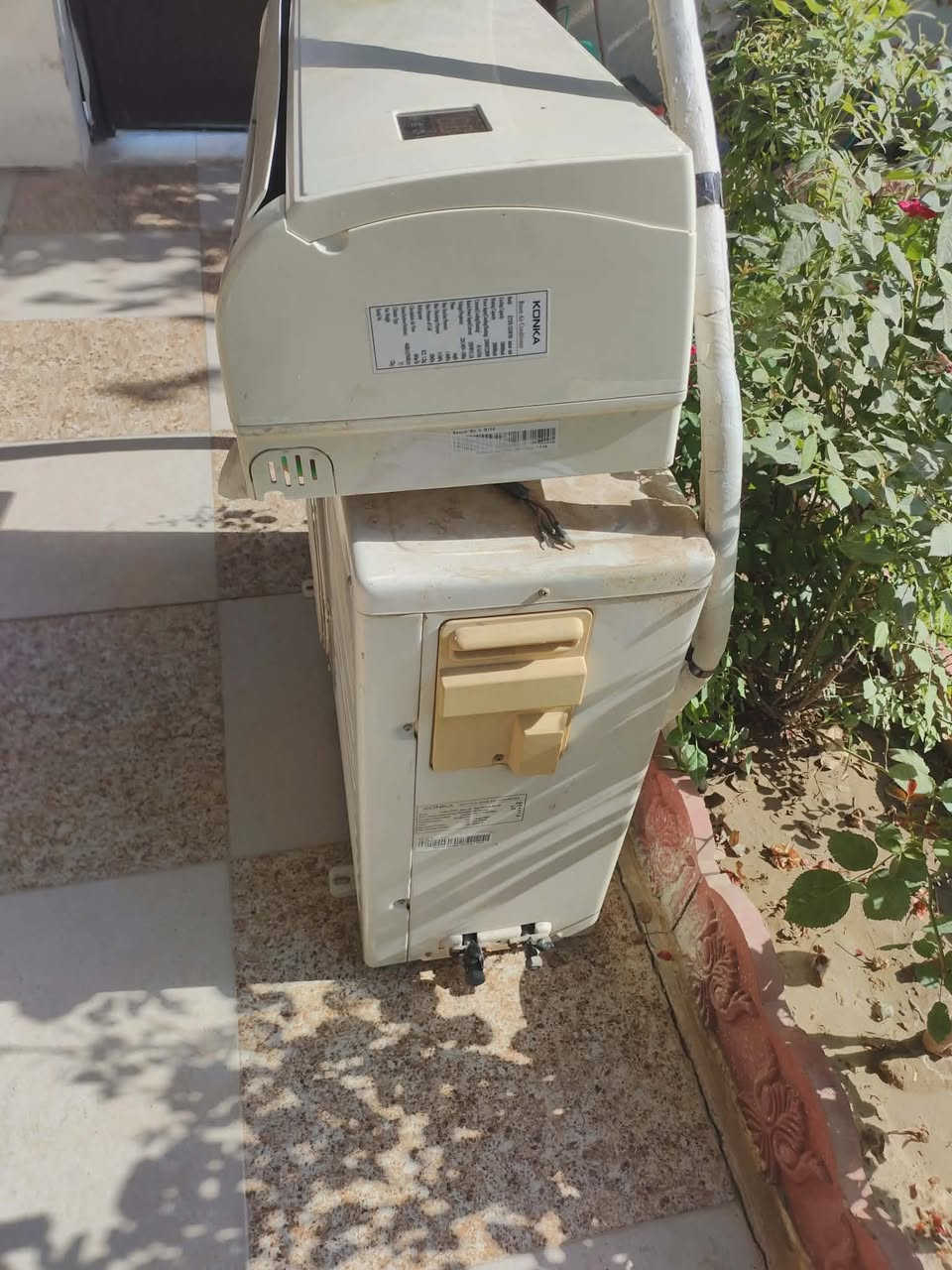 السلام عليكم سبلت كونكا طن ونص كلش نظيف وغاز وماطور بلادي بدون اي عيب السعر 225 الف للأتصال *********** دوميز
