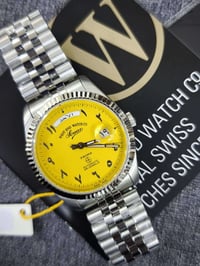 بسم الله الرحمن الرحيم  West end swiss made  ساعة ويست إند اوتوماتيك س...