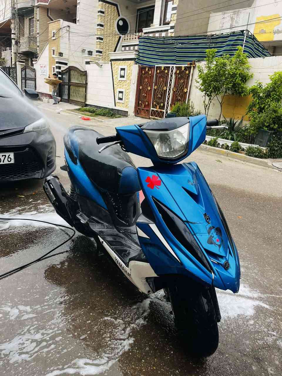 سلام عليكم 
دراجه جيتي ار نضيفه قبل 3اشهر نزلته رمبه كلشي بيهه بلادي مكينه ناعمه المكان بغداد الغزاليه رقمي ***********بي واتساب
