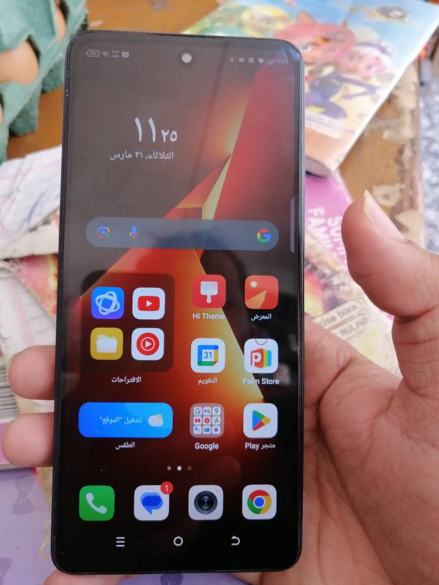 السلام عليكم جهاز للبيع تكنو بوفو 5 برو 5 جي جهاز مكفول بلا ملحقات الذاكره 256 ايشغل 60 فريم بالببجي السعر 120 الشراي يتصل *********** الحناكية, المدينة
