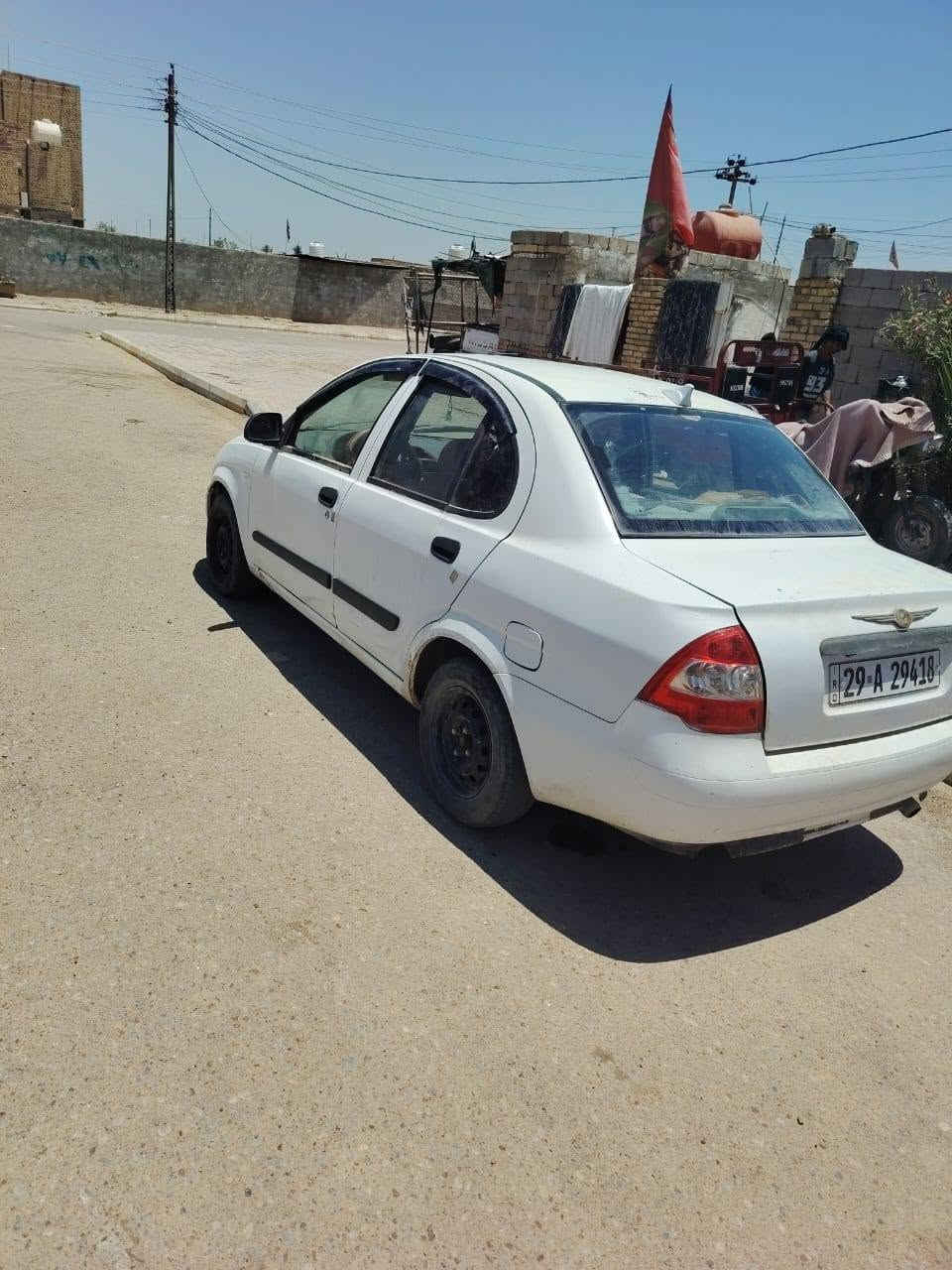 طيبه ٢٠١٥ رقمها واصط مشروع وطني مكفوله كشره وكير ومكينه وتبريد  حداديه تخم تاير سياره جاهزه مكانها ميسان قضاء الكحلاء ***********
