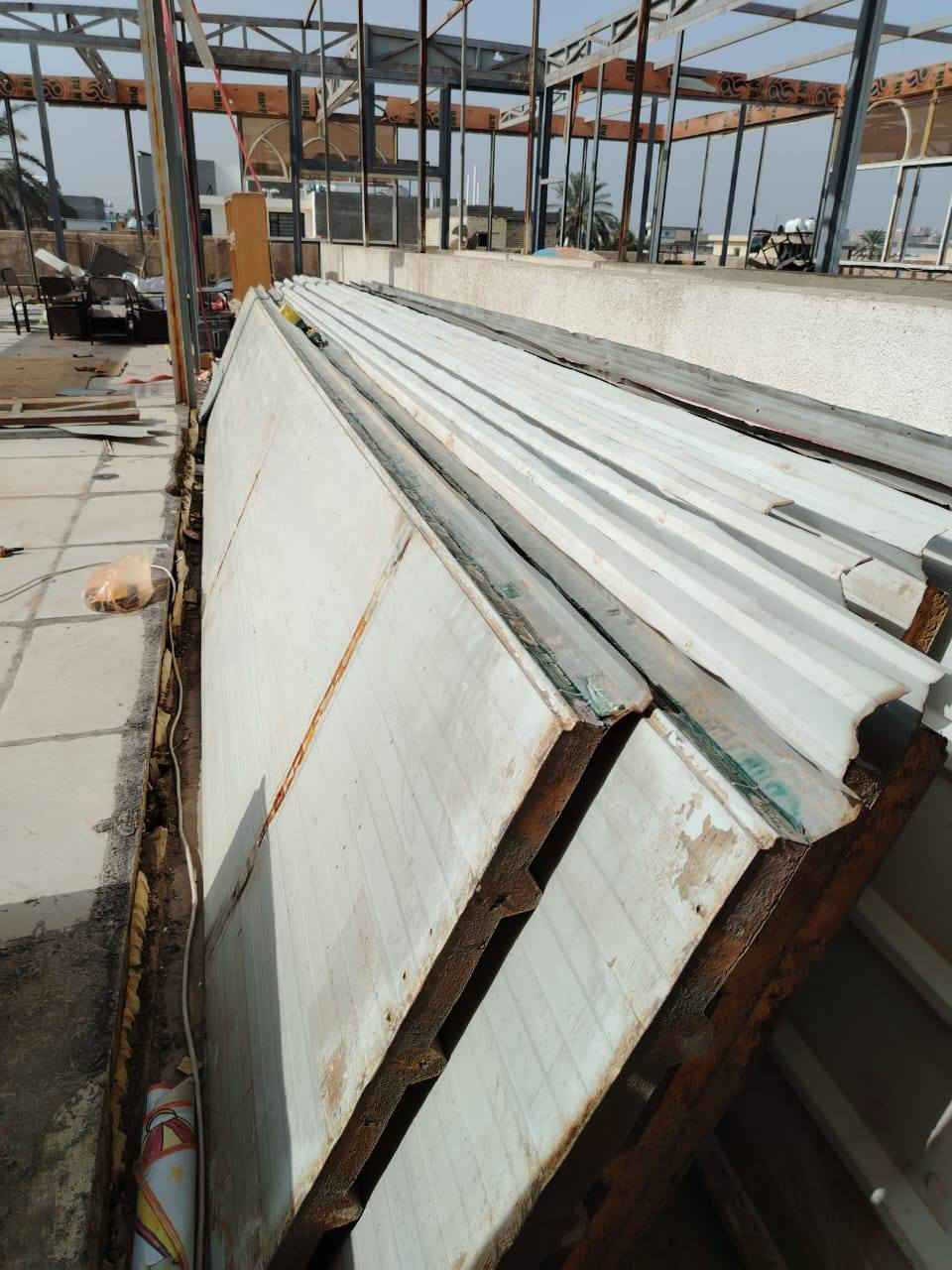 السلام عليكم
🔥 للبيع سندويج بنل تركي مستعمل بحالة جيده 🔥
🔥حديد مستعمل نضيف ٣ ملم 🔥
🔥 كرفانات جاهزه وبقياسات مختلفه 🔥

السعر مناسب  💰
للاستفسار والتفاصيل يرجى الأتصال على
*********** 📞
