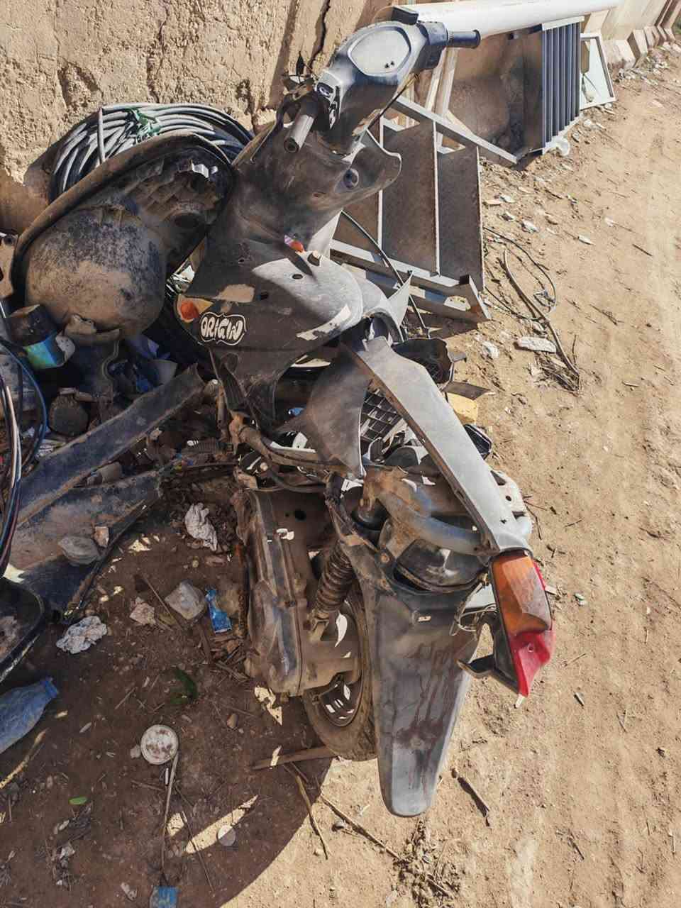 دراجه ادرس متروكه ومفتوحه ابيع كوم حديد او قطع أدوات هم ابيع مكاني كربلاء وعندي توصيل للمحافظات 
رقمي ***********
