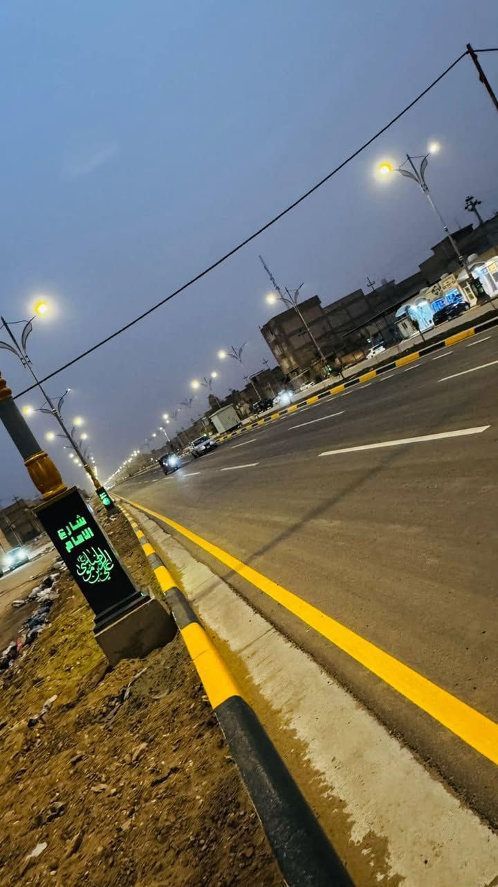 السلام عليكم 👋🏻

للبيع ، قطعة تجارية مساحة ( 200 ) م 
على الشارع الفاصل بين الاطباء وملحق الفارس 
عرض الشارع ( 60 ) متر 

📍كربلاء المقدسة 
للاستفسار :-  ( *********** )
