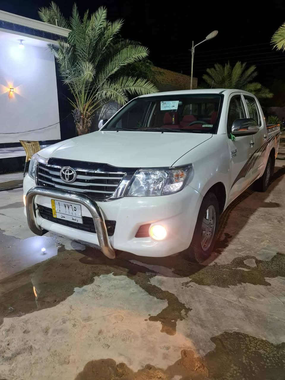 سلام عليكم تيوتاه هايلوكس ناصي ا2014 مكفوله كفاله عامه ماشيه 100الف رقم واسط ***********
