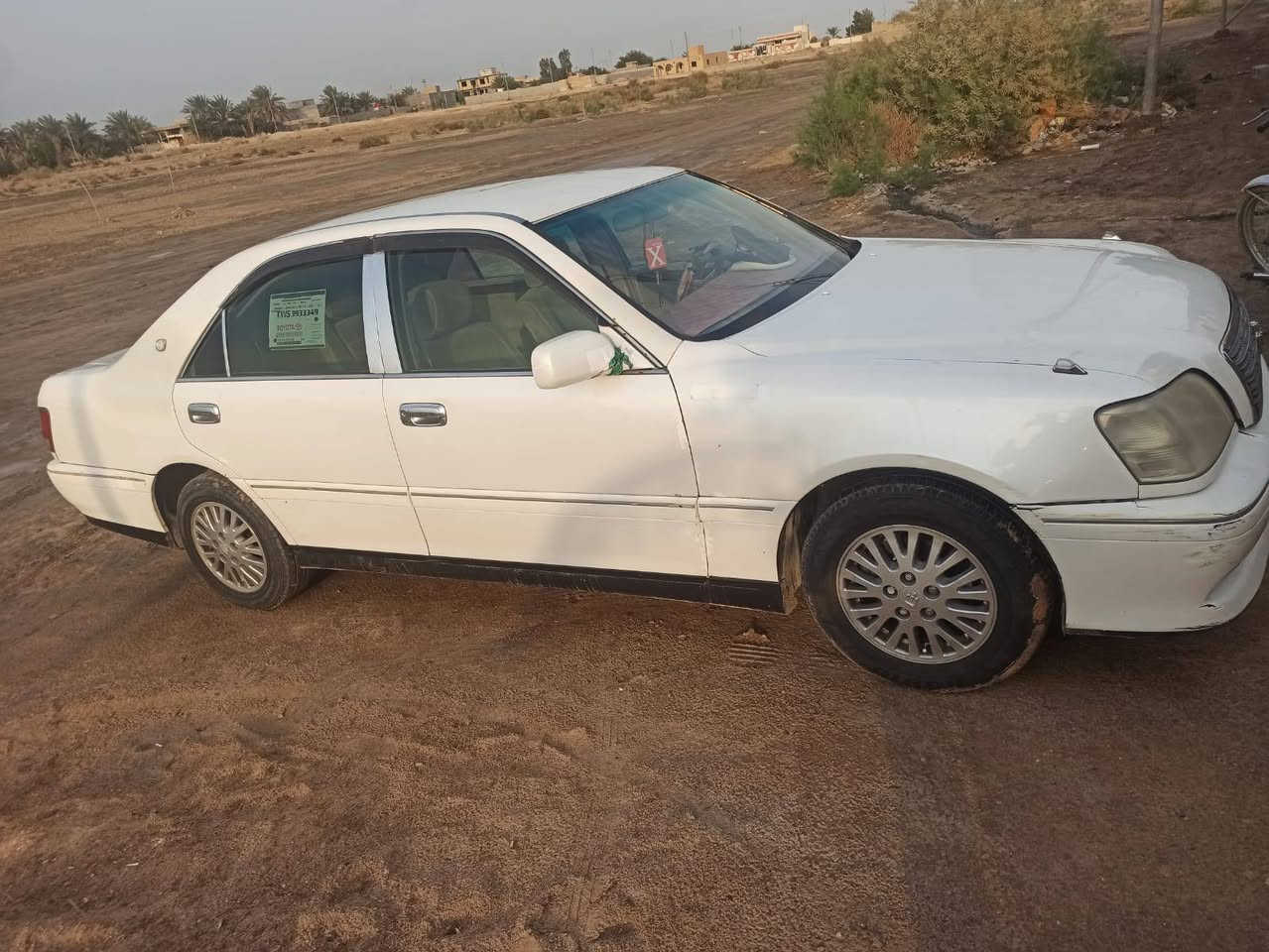 سلام عليكم شباب جنون ملكه للبيع تفاصيل
كصتين قماره وجنطه اي نقص مابيها بعد سياره جاهزه خير من الله كير مكينه تبريد حداديه   غرفه نضيفه  تخم٤ تايرات نضيف سياره جاهزه من كلشي  بيها ضربه دعاميه خلفيه بسيطه فقط  سعر مناسب  شراي يتصل ع ***********

