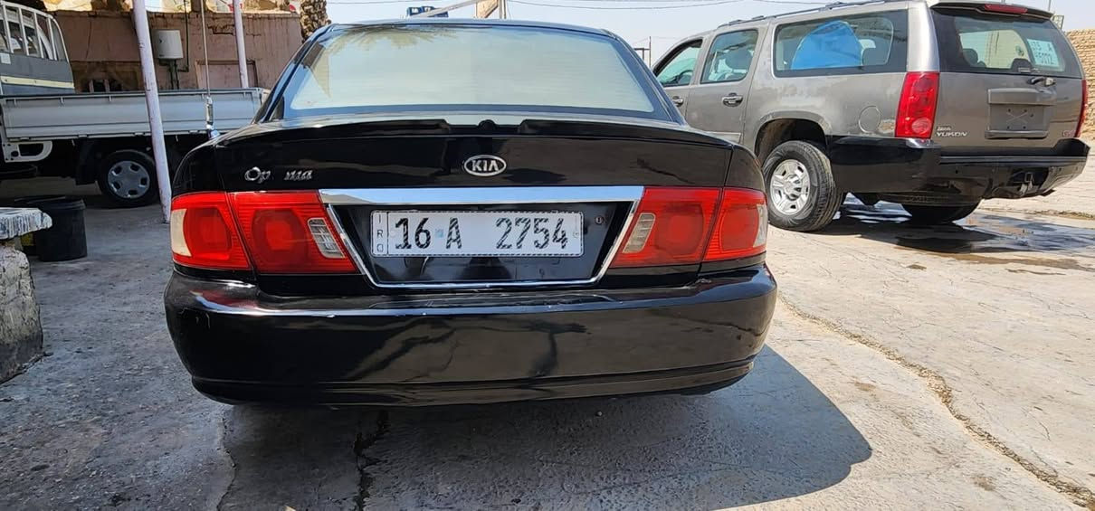 كيا اوبتما ٢٠٠٦ محرك الفين باسمي تبريد ثلج منظومه كامله جديده محرك جديد مكفول السياره مكفوله بس صبغ عام اثر جراد ***********
