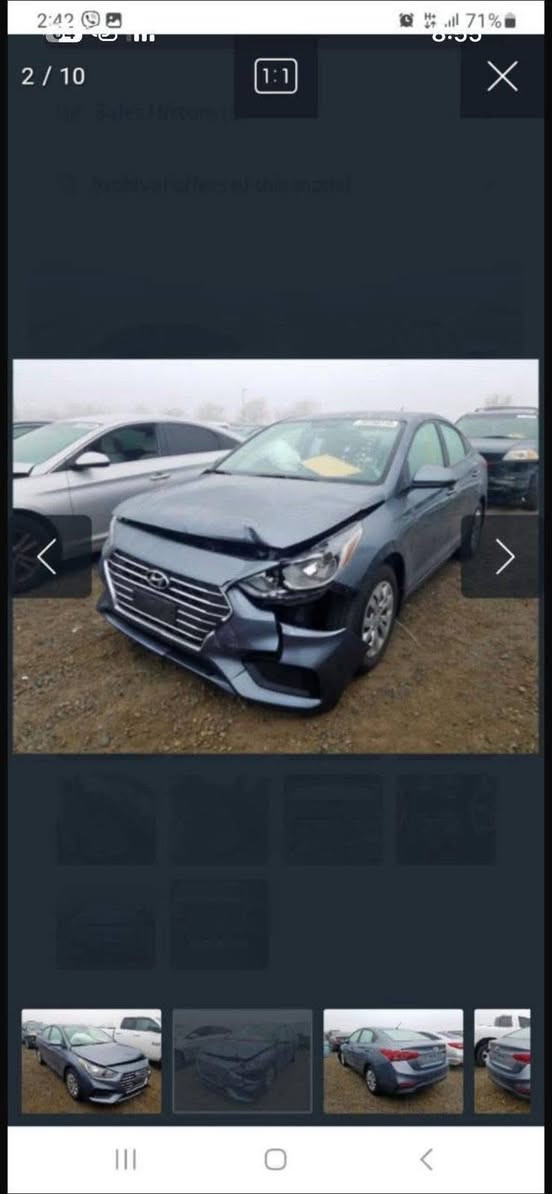 اكسنت 2019
مكينة 1600 gdi مكفولة
ماشية 52 الف عداد حقيقي 
كير مكفول 
مكفول شاصي ولغد
صدر امامي خلفي نضيف مكفول
شاشة بلاد
بصمة ابواب
بصمة صندوك
كامرة خلفية دوارة بلاد
حساسات
مانع انزلاق
مثبت سرعة
تبريد تدفئة
ايرباك صدر وابواب
فووول تحكم استيرن
انارة زينون بلاد
ادامة دورية عند الحسام
سنوية وهزة جديده 2026 رقم بغداد انكليزي الحديث
السياره بيها سونار
السعر : 120
للتواصل فقط واتساب ومكالمات 
***********
