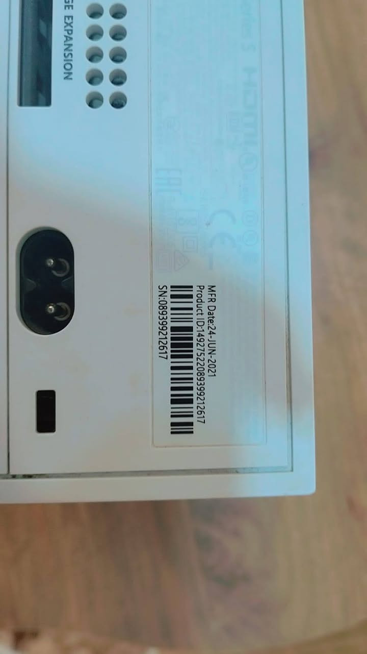 اكس بوكس سيريس اس للبيع
الجهاز مستعمل سنة تقريبا 
نظيف جدا كامل ملحقاته
السعر 350 ألف 
باقي التفاصيل تواصل خاص
يتوفر توصيل لكل العراق


**إذا كنت صاحب هذا الإعلان وتريد حذفه لأي سبب، رجاءا أرسل رسالة إلى الدعم الفني**